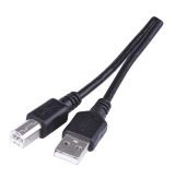USB kábel 2.0 A vidlica - B vidlica 2m