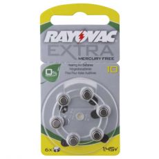 Batéria RAYOVAC V10AU/6 do načúvacích prístrojov